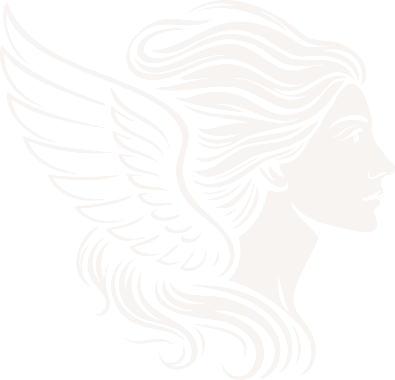 Ladybird Jet vintage Hollywood glamour mascot illustration — Time is Luxury private aviation brand